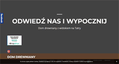 Desktop Screenshot of domgoralski.pl